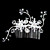  Rhinestones Wedding Bridal Combs/ Headpiece