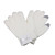  2 ª generación de guantes de punto para iPad iPhone (blanco)