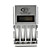  BTY-903 AA / AAA Ni-MH / Ni-Cd della batteria Smart Charger super rapido con display LCD