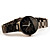  acero inoxidable, correa de reloj de pulsera de cuarzo para las mujeres