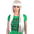  Capless Extra Long Top Grade Quality Synthetic White Straight Hair Wig