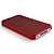  Frosted Back Cover For iPhone 4 with Holder Red