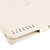  Hartes PU-Leder Etui  mit Ständer für Apple iPad 2 (Weiß)