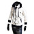  Slim Fit elegante jaqueta de lã com capuz mens 2 botões linha manga longa
