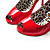  kunstleer bovenste naaldhak platform met dierenprint party / avond shoes.more kleuren beschikbaar