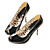  kunstleer bovenste naaldhak platform met dierenprint party / avond shoes.more kleuren beschikbaar