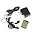  double slide torsion sim mobile déverrouillé avec clavier qwerty tv + (blanc)