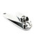  Edelstahl Nagelknipser Maniküre-Set 6pcs-schwarz
