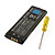  3.7V 2000mAh Rechargeable Li-ion Battery for Nintendo NDSi LL and NDSi XL with Screwdriver