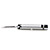  5 in 1 Laserpointer mit 2 LED und Schlüsselanhänger , 1m Weite, 650nm (Silber)