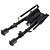  21cm universele stalen geweer bipod voor geweren (universele mount) s8606 (11190303)