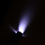  5 in 1 Laserpointer mit 2 LED und Schlüsselanhänger , 1m Weite, 650nm (Silber)