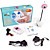  Moniteur de Bébé/Babyphone Avec Vision de Nuit et Mode Sans Fil (Design Floral)