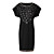  perline maniche corte scollo tondo scollatura t-shirt con il palangaro / donna t-shirt (ff-d-cc1252001)