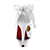  Satin Upper High Heel Closed-toes With Bowknot Fashion Shoes