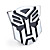  Transformers Autobot Frontal Car Decorative Badge Sticker