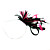  schöne fascinator mit Feder weddding / Party Kopfschmuck Blume
