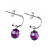  moderne 925 sterling zilver / strass met platina plating oorbellen