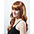  Capless Long High Quality Synthetic Nature Look Honey Brown Curly Hair Wig