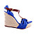  similpelle superiore pompe Zeppa con fibbia party / scarpe da sera (1177-l1008) più colori disponibili