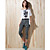  ts cutout drapert print topp