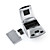  Wireless Mouse + USB 2.4GHz Nano Receiver (Grey)
