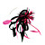 schöne fascinator mit Feder weddding / Party Kopfschmuck Blume