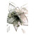  Beautiful Fascinator With Feather Weddding/ Partying/ Honeymoon Headdress Flower