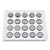  Ensemble de Piles Boutons au Lithium Haute Capacité, CR2032 3V (20 Piles)