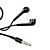  écouteurs stéréo intra-auriculaire avec micro pour iphone 5 et iphone 4/4s