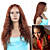  beyonce moda do estilo cor do laço personalizado completa misturada pouco onda 16 "cabelo indiano de Remy - 26 cores para escolher