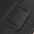  di alta qualità cross-grana caso piuma per ipad2 (nero)