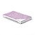  Elegant Metal Business Card Case with Leather Purface-Rose Red