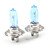  Ampoules Blanches Très Lumineuses pour Voiture (DC 12V/Paire), HOD H7 100W 6000K