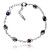  Damen / Kind Kristall Bettelarmband in Silber-Legierung