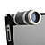  ipad 2 cas la portée des yeux - 6x télescope optique caméra zoom avec le dos de couverture protecteur cas pour iPad 2