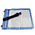  Bolso Impermeable para Apple iPad 2/ iPad / Playbook / Xoom / Streak  y Otros Tablets - Color Azul