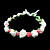  herlig papir bryllup blomsterpike krans / headpiece blomst