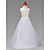  jupon fille en taffetas de polyester-parole longueur mariage / fleurs