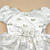  A-line Jewel Knee-length Satin Yarn With Flower/ Beading Flower Girl Dress