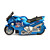  légers forme de moto (couleur aléatoire)