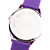  Unisex-Stil Chrysantheme Quarz-Armbanduhr (lila)