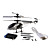  3 Channel I-Helicopter 777-172 with Gyro Controlled by iPhone/iPad/iPod Touch(Sliver)