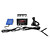  2 Gusseisen tattoo gun-Kit mit LCD-Leistung und 20 farbige Tinte