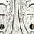  40W Crystal Chandelier with 6 Lights - Fabric Lampshade