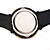  Waterproof Solar Powered Automatic Watch with Alarm & EL Light & Chronograph - Yellow