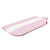  premium ganske PU-læretui for iPhone 3g/4g (rosa)