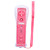  Remote Plus Controller with Silicone Case for Wii/Wii U (Pink)