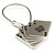  Stainless Steel Poker Card Keychain