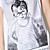  impressão menina de vidro t-shirt